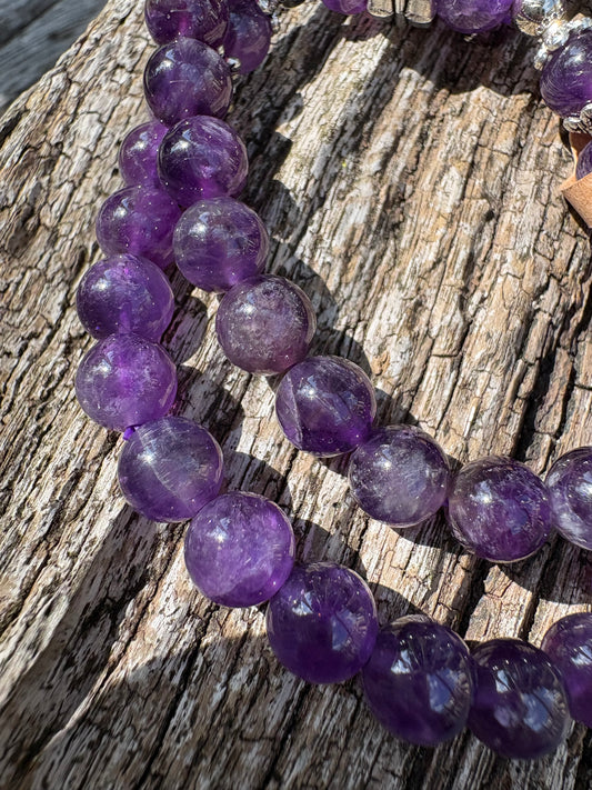 Amethyst bracelet