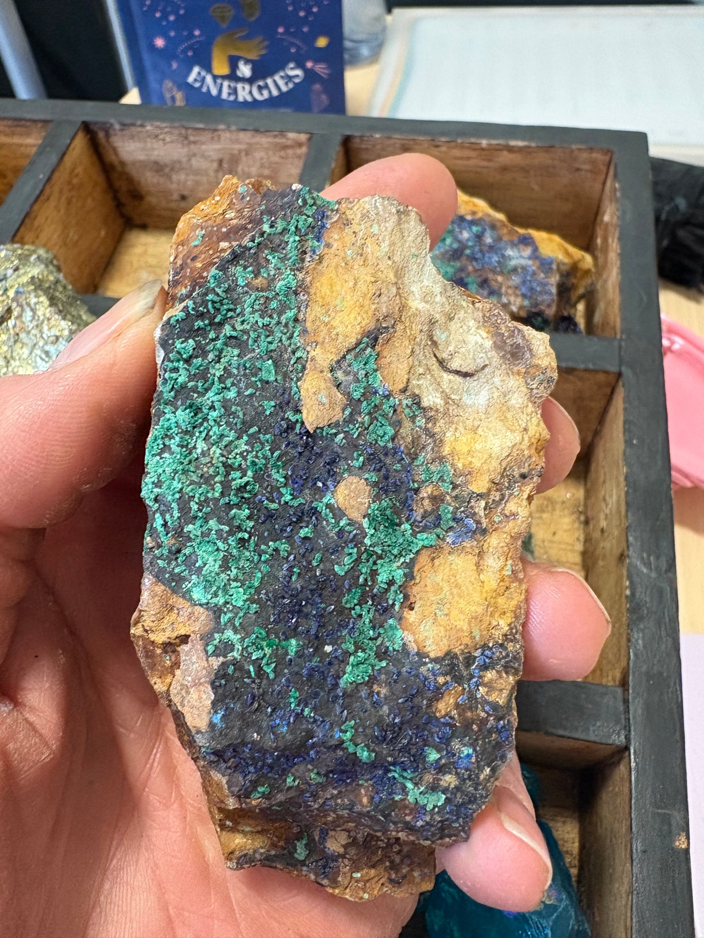 Azurite and Malachite