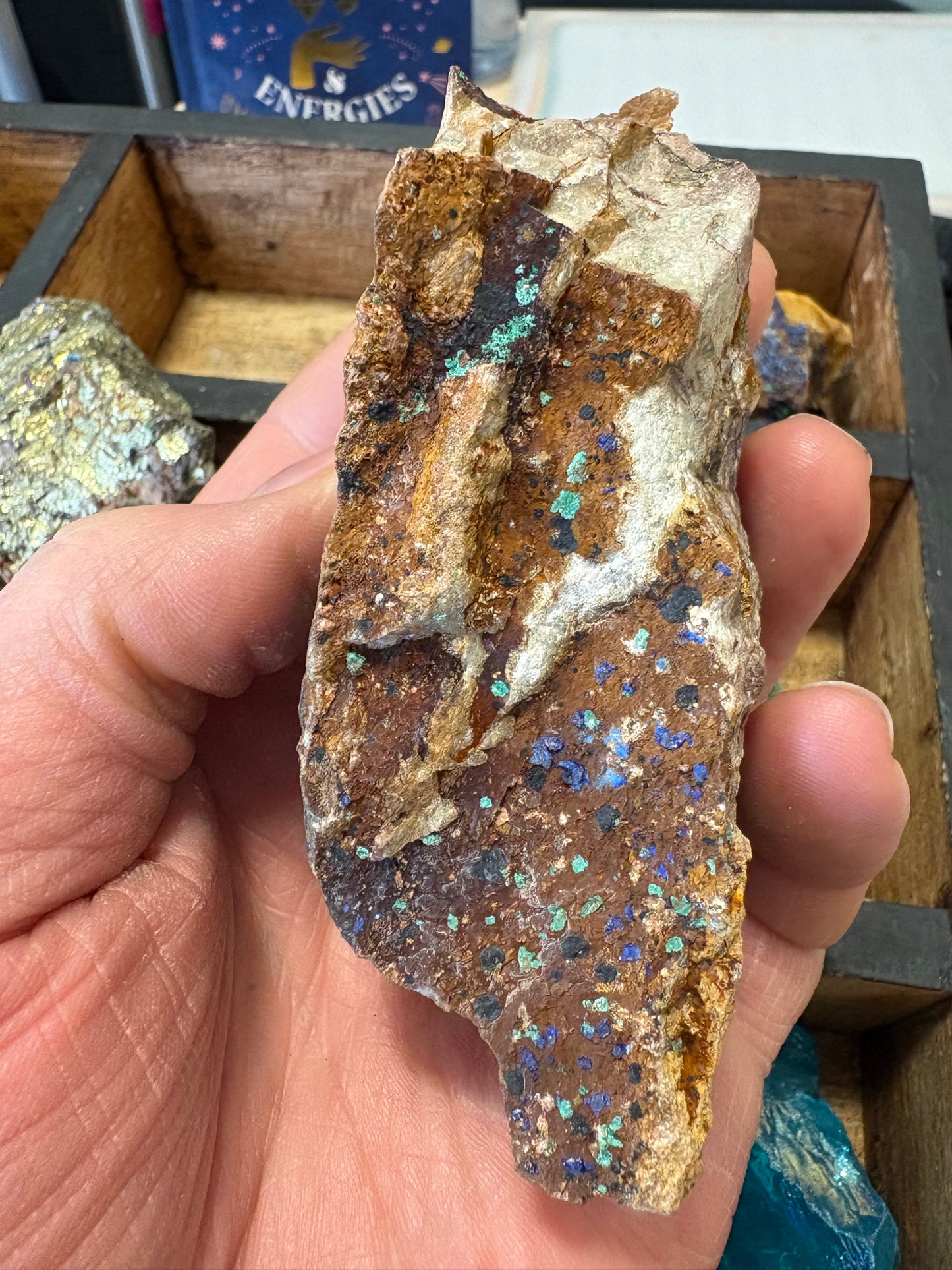 Azurite and Malachite