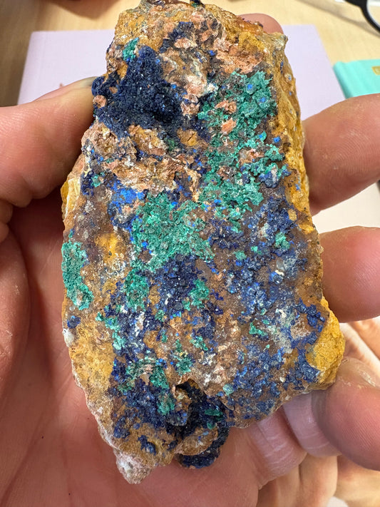 Azurite and Malachite