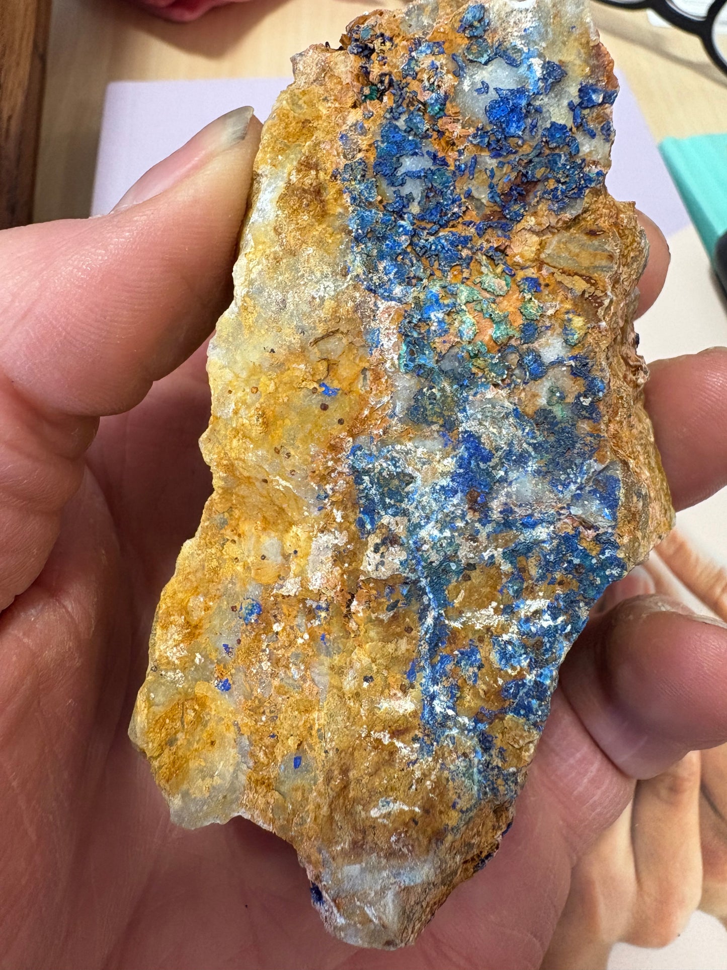 Azurite and Malachite