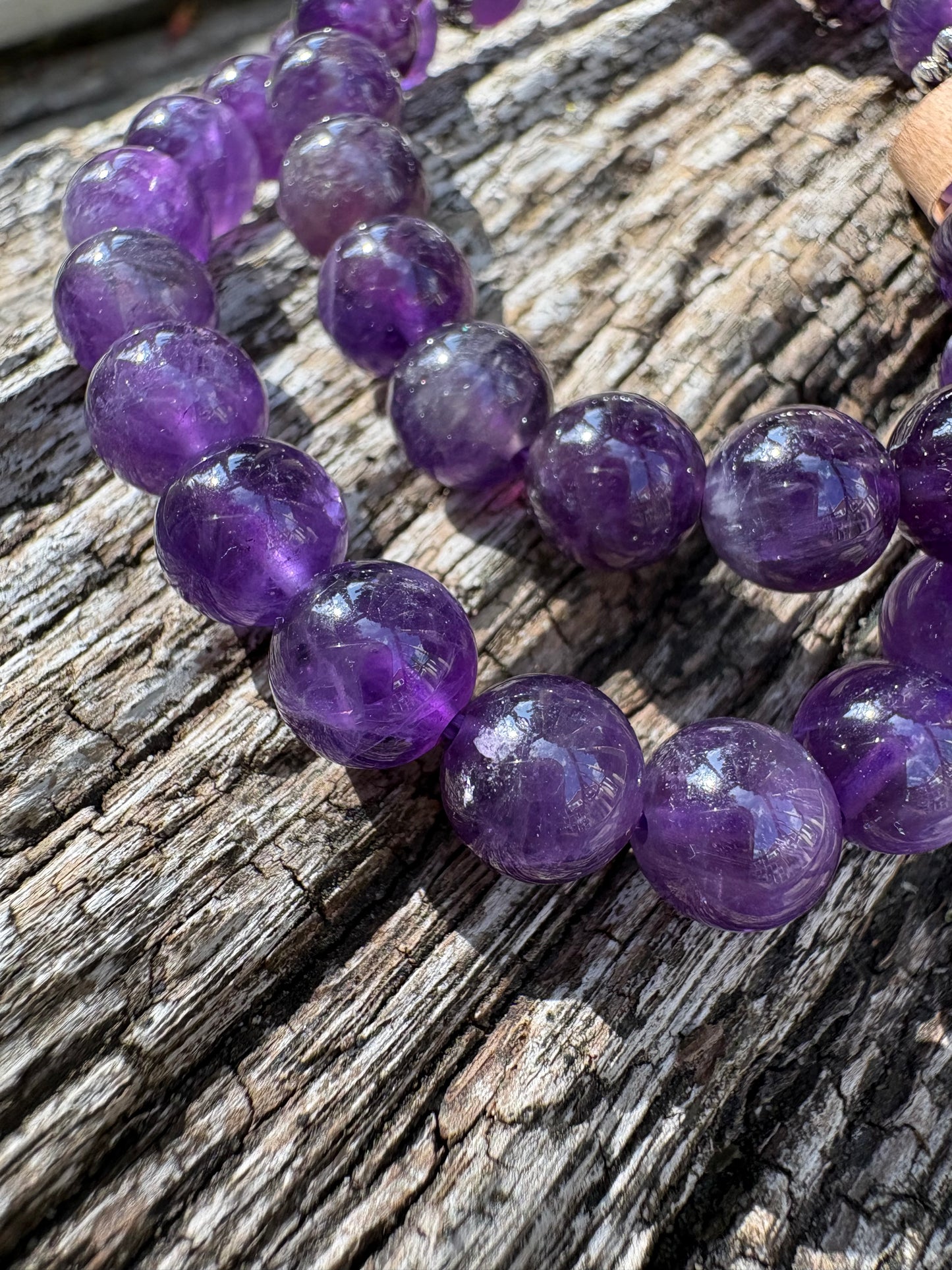 Amethyst bracelet