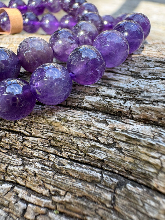 Amethyst bracelet