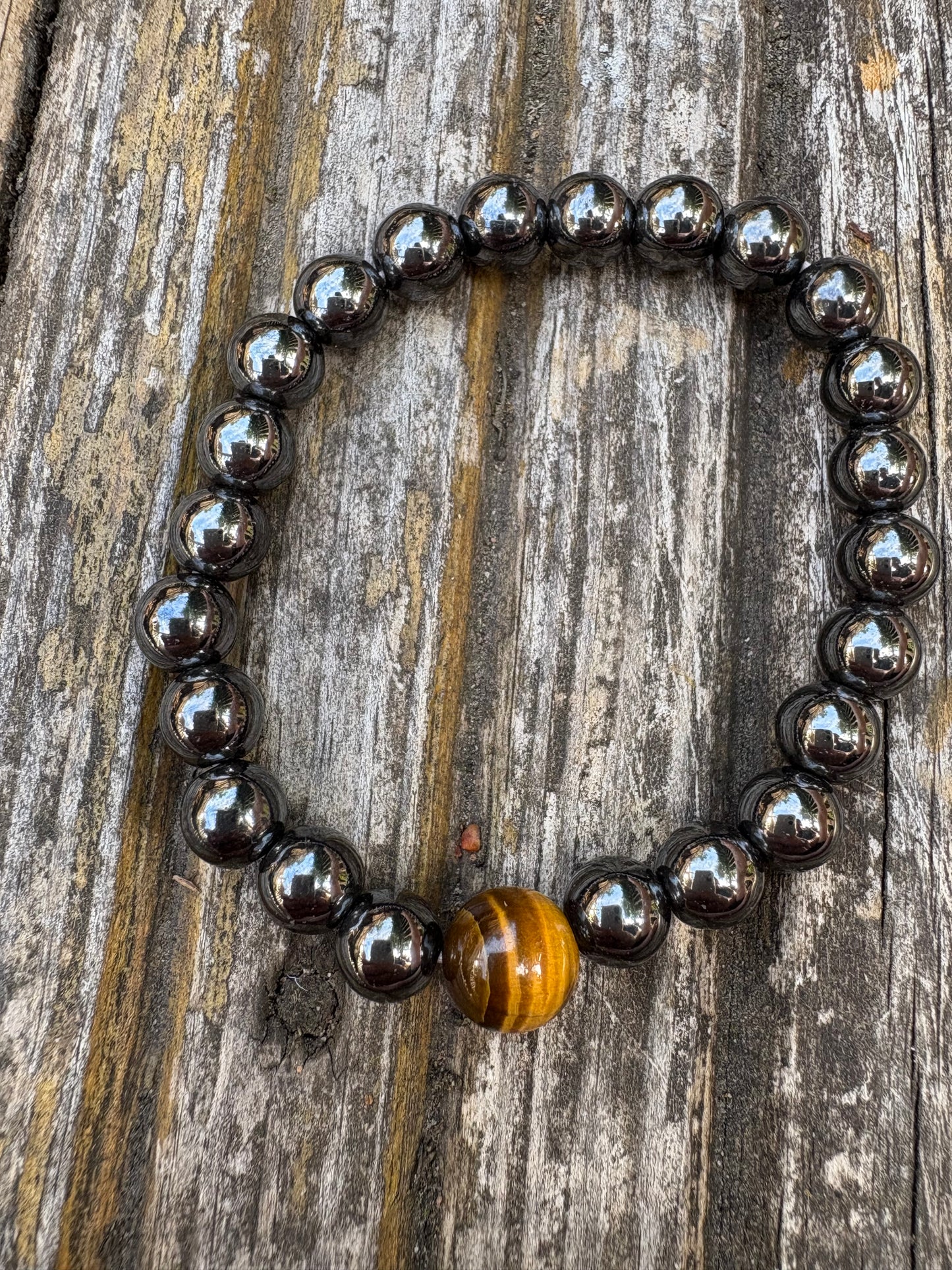 Magnetic Hematite and Tigers eye